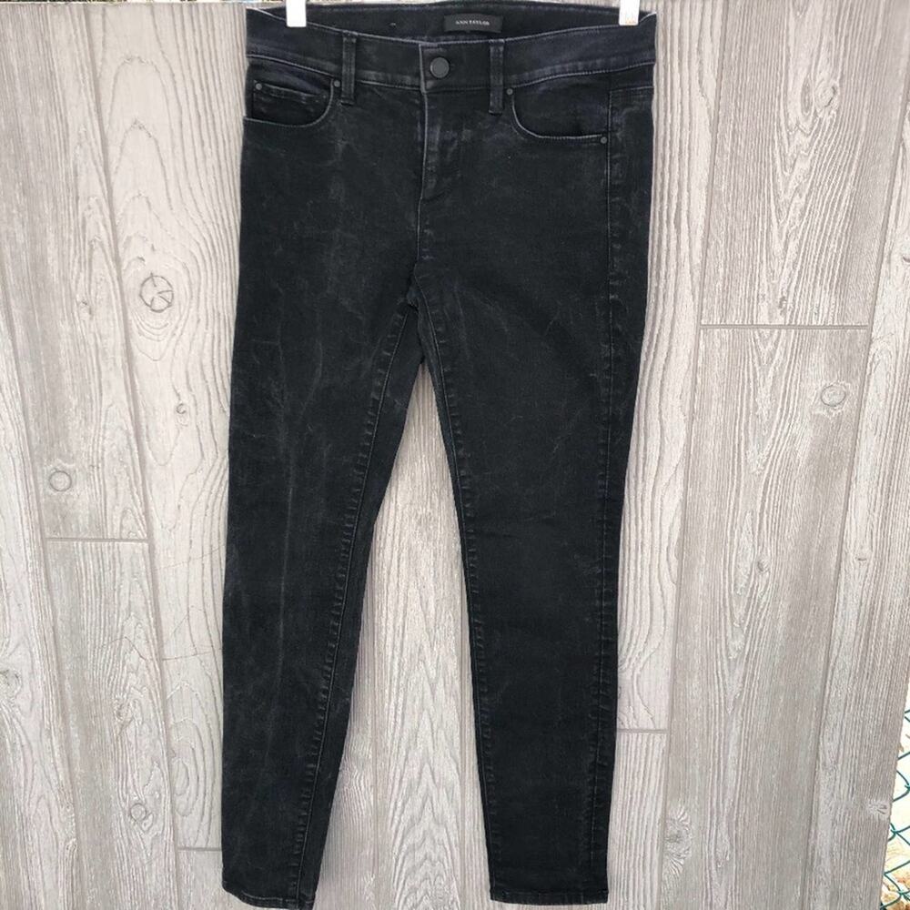 Ann Taylor The Skinny Modern Fit Black Skinny jean - Picture 1 of 7